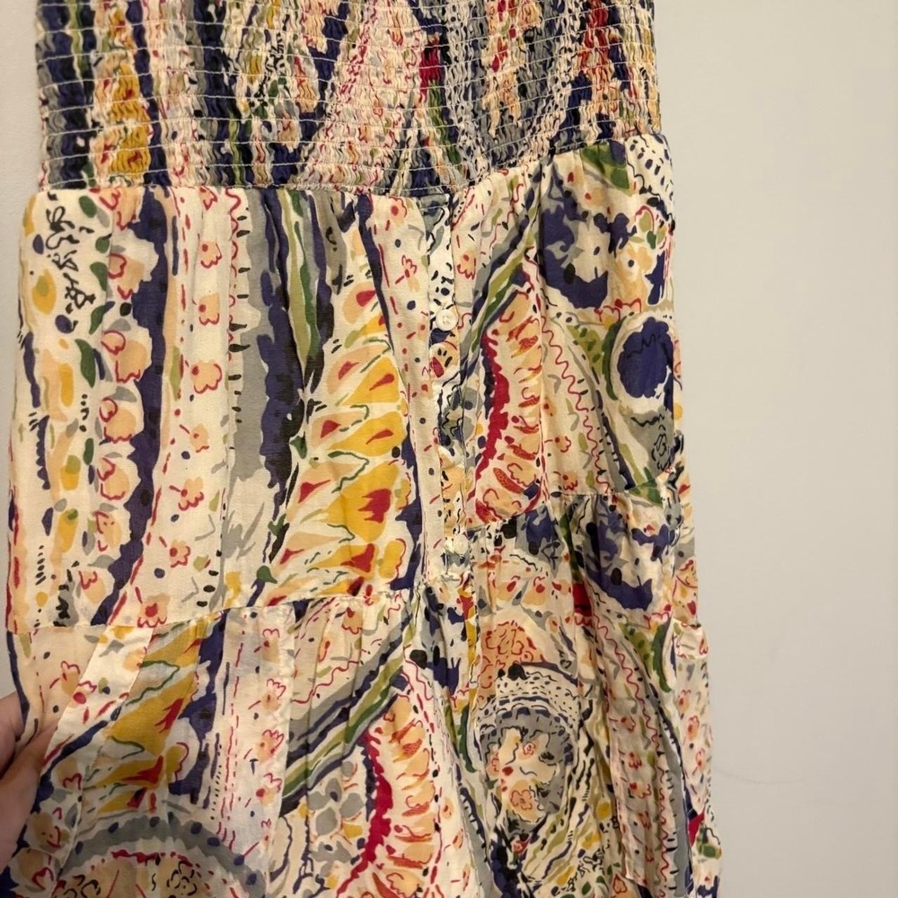 colorful Boho American Eagle Maxi dress with pockets!! - Picture 2 of 7